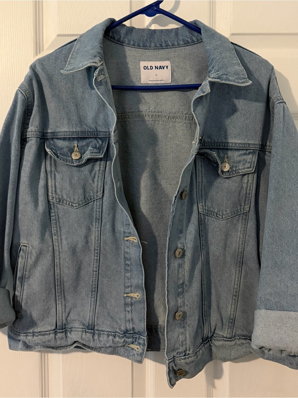 Old Navy Light Wash Denim Jean Jacket